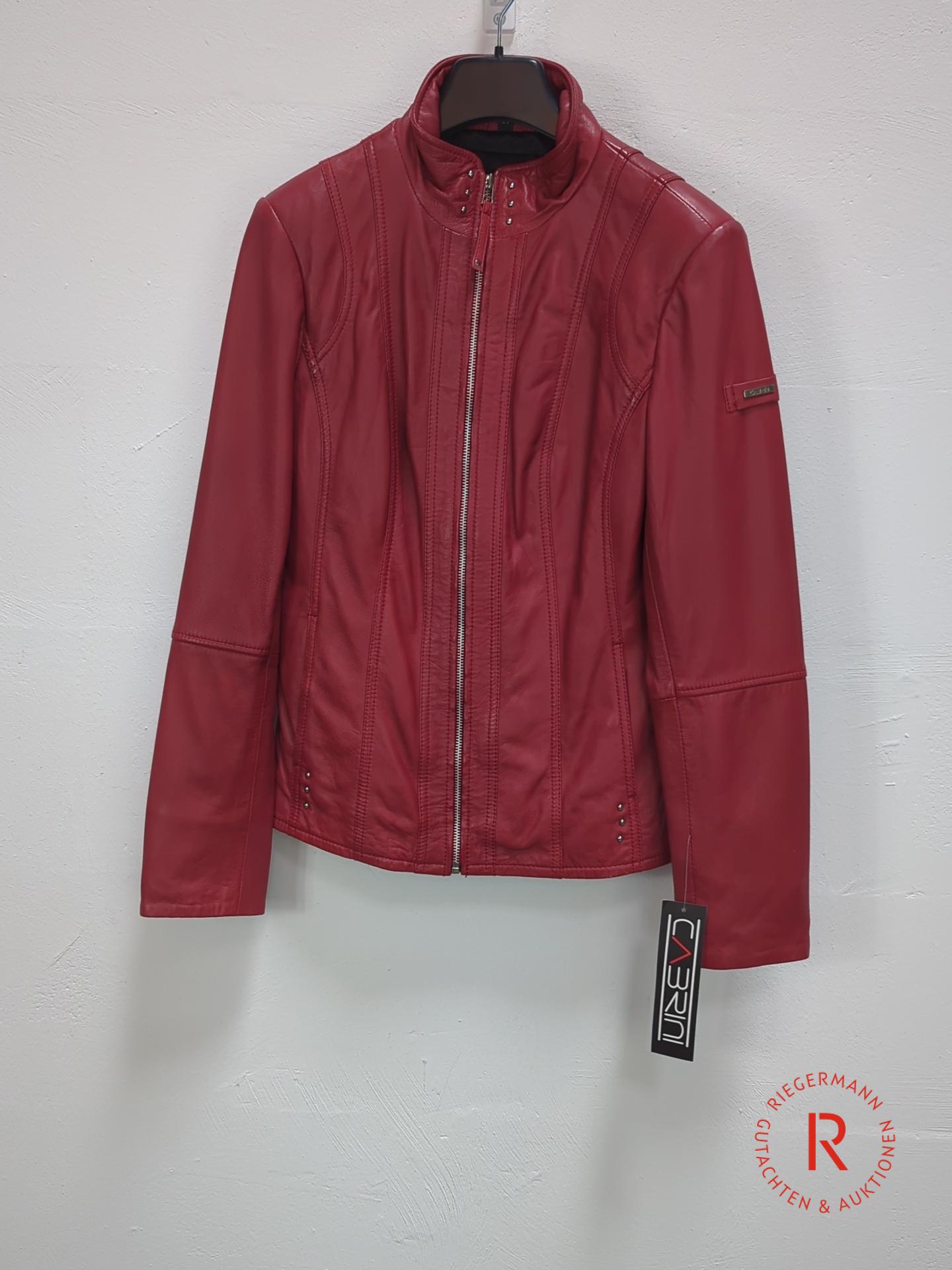 DAMEN LEDERJACKE GRÖSSE 34